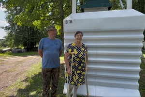 Отзыв о доставке пластикового погреба